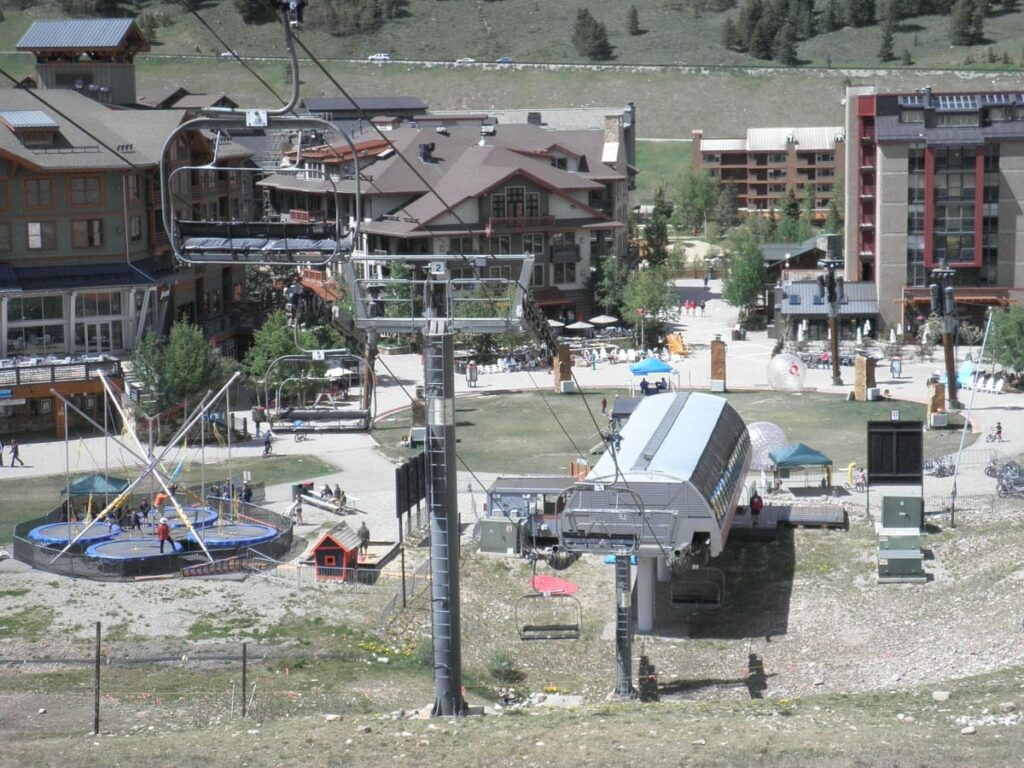Copper Mtn chairlift