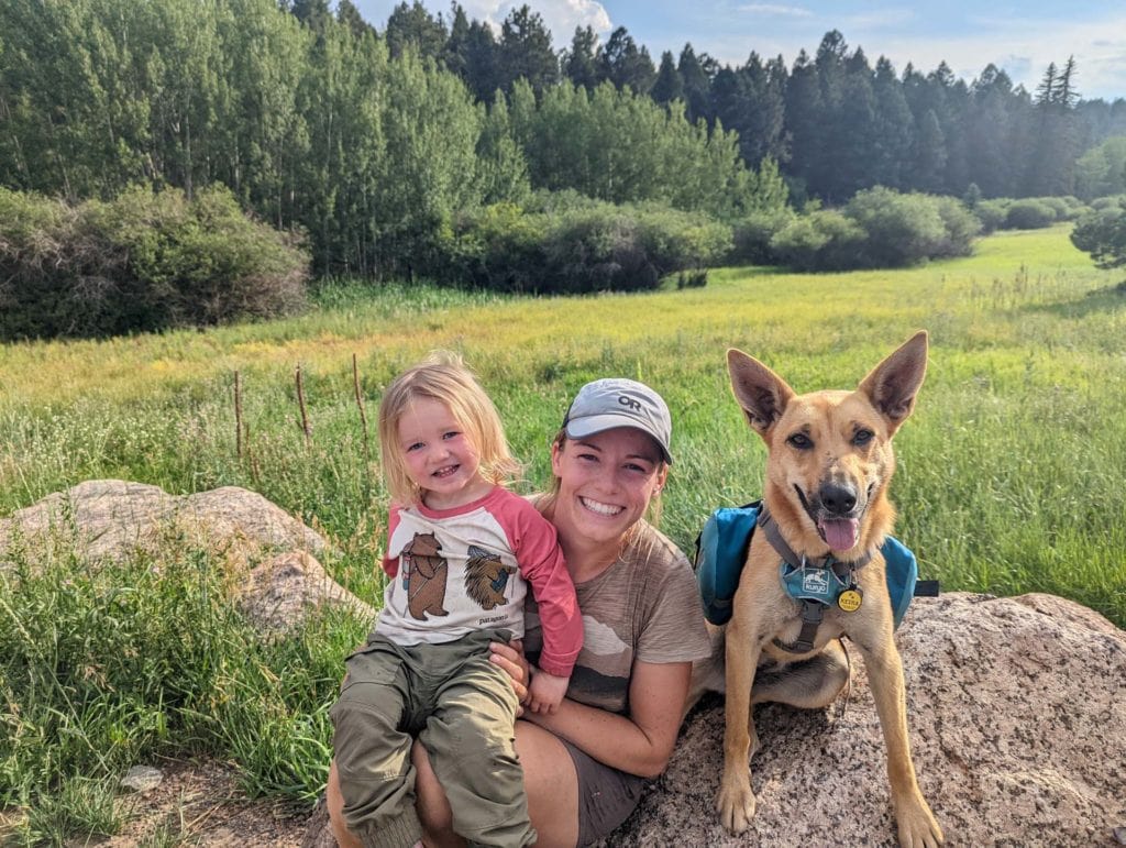 dog with family family with dog